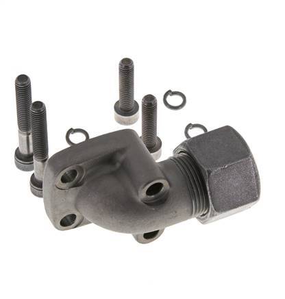 LK 35 Coude Bride de pompe Fonte malléable avec 16S (M24x1,5)