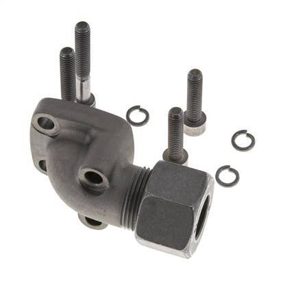 LK 35 Coude Bride de pompe Fonte malléable avec 16S (M24x1,5)