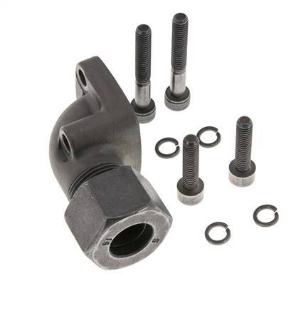 LK 35 Coude Bride de pompe Fonte malléable avec 16S (M24x1,5)