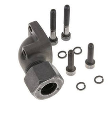 LK 35 Coude Bride de pompe Fonte malléable avec 16S (M24x1,5)