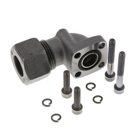 LK 35 Coude Bride de pompe Fonte malléable avec 20S (M30x2)