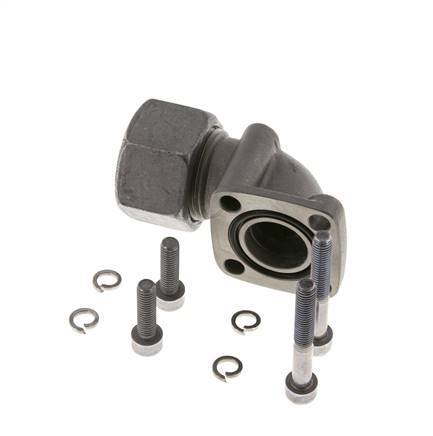 LK 40 Coude Bride de pompe Fonte malléable avec 20S (M30x2)