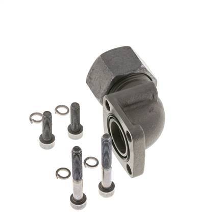 LK 40 Coude Bride de pompe Fonte malléable avec 20S (M30x2)