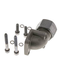 LK 40 Coude Bride de pompe Fonte malléable avec 20S (M30x2)