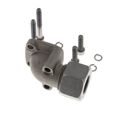 LK 40 Coude Bride de pompe Fonte malléable avec 20S (M30x2)