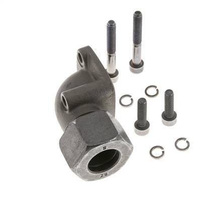 LK 40 Coude Bride de pompe Fonte malléable avec 20S (M30x2)