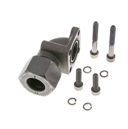 LK 40 Coude Bride de pompe Fonte malléable avec 20S (M30x2)