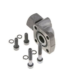 LK 55 Coude Bride de pompe Fonte malléable avec 20S (M30x2)