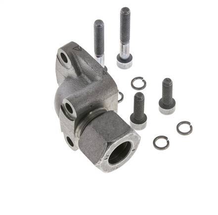 LK 55 Coude Bride de pompe Fonte malléable avec 20S (M30x2)