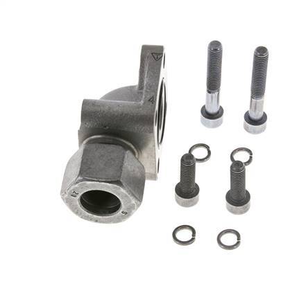 LK 55 Coude Bride de pompe Fonte malléable avec 20S (M30x2)