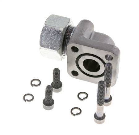 LK 55 Coude Bride de pompe Fonte malléable avec 25S (M36x2)