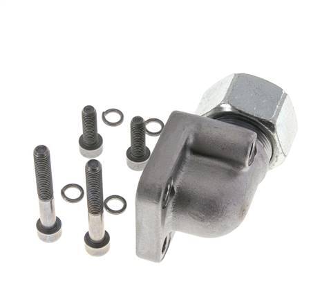 LK 55 Coude Bride de pompe Fonte malléable avec 25S (M36x2)