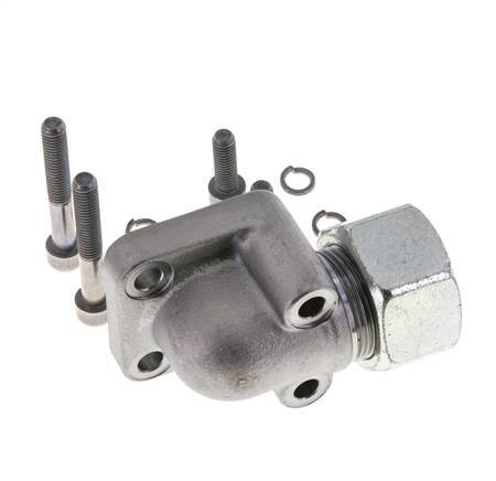 LK 55 Coude Bride de pompe Fonte malléable avec 25S (M36x2)