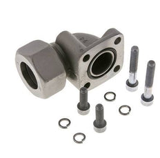 LK 55 Elbow Pump Flange Malleable cast iron with 30S (M42x2)