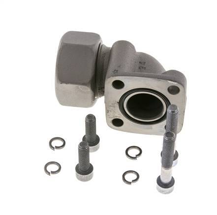 LK 55 Elbow Pump Flange Malleable cast iron with 30S (M42x2)