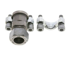 Bride 3/4'' SAE 3000 PSI Acier avec 22L (M30x2) ISO 6162-1