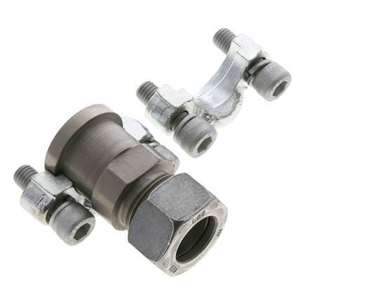 Bride 3/4'' SAE 3000 PSI Acier avec 22L (M30x2) ISO 6162-1