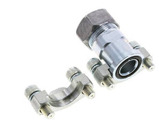 Bride 3/4'' SAE 3000 PSI Acier avec 28L (M36x2) ISO 6162-1