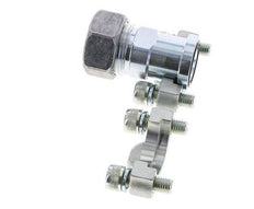 Bride 3/4'' SAE 3000 PSI Acier avec 28L (M36x2) ISO 6162-1