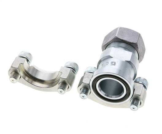 1'' Bride SAE 3000 PSI Acier avec 28L (M36x2) ISO 6162-1