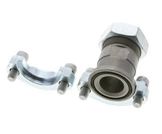 Bride 1-1/2'' SAE 3000 PSI Acier avec 42L (M52x2) ISO 6162-1