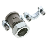 Bride 1-1/2'' SAE 3000 PSI Acier avec 42L (M52x2) ISO 6162-1