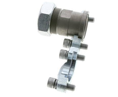 Bride 1-1/2'' SAE 3000 PSI Acier avec 42L (M52x2) ISO 6162-1