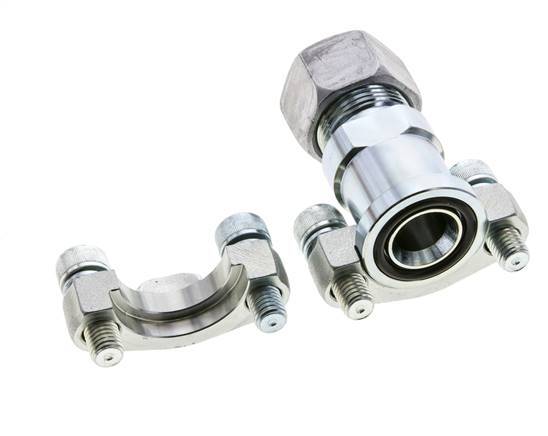 Bride 3/4'' SAE 3000 PSI Acier avec 20S (M30x2) ISO 6162-1