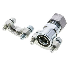 Bride 3/4'' SAE 3000 PSI Acier avec 20S (M30x2) ISO 6162-1