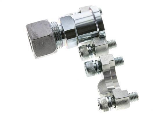 Bride 3/4'' SAE 3000 PSI Acier avec 20S (M30x2) ISO 6162-1