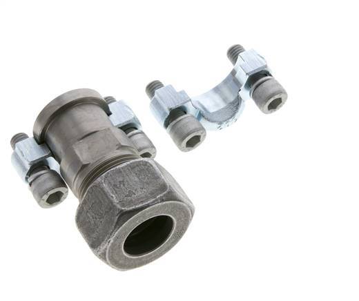 Bride 3/4'' SAE 3000 PSI Acier avec 25S (M36x2) ISO 6162-1