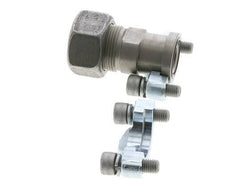 Bride 3/4'' SAE 3000 PSI Acier avec 25S (M36x2) ISO 6162-1