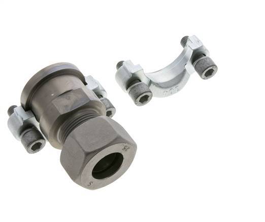 Bride 1-1/4'' SAE 3000 PSI Acier avec 25S (M36x2) ISO 6162-1