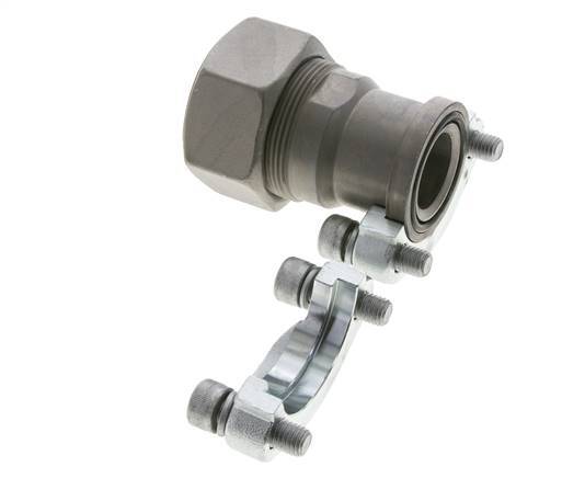 1-1/4'' Bride SAE 3000 PSI Acier avec 38S (M52x2) ISO 6162-1