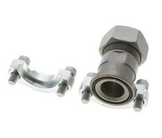1-1/2'' SAE Flange 3000 PSI Steel with 38S (M52x2) ISO 6162-1