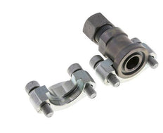 Bride SAE 3/4'' 6000 PSI Acier avec 16S (M24x1.5) ISO 6162-2