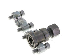 Bride SAE 3/4'' 6000 PSI Acier avec 16S (M24x1.5) ISO 6162-2