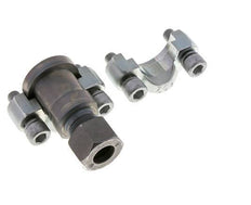 Bride SAE 3/4'' 6000 PSI Acier avec 16S (M24x1.5) ISO 6162-2