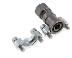 Bride SAE 3/4'' 6000 PSI Acier avec 20S (M30x2) ISO 6162-2