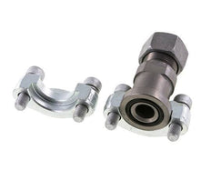 Bride SAE 3/4'' 6000 PSI Acier avec 20S (M30x2) ISO 6162-2