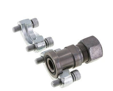 Bride SAE 3/4'' 6000 PSI Acier avec 20S (M30x2) ISO 6162-2