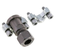 Bride SAE 3/4'' 6000 PSI Acier avec 20S (M30x2) ISO 6162-2