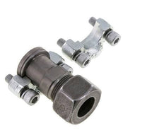 Bride SAE 3/4'' 6000 PSI Acier avec 25S (M36x2) ISO 6162-2