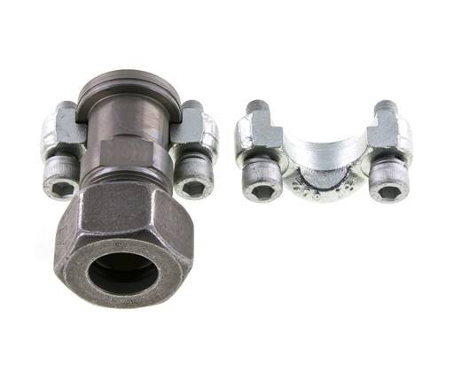 Bride SAE 3/4'' 6000 PSI Acier avec 25S (M36x2) ISO 6162-2