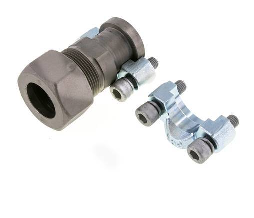 Bride 3/4'' SAE 6000 PSI Acier avec 30S (M42x2) ISO 6162-2