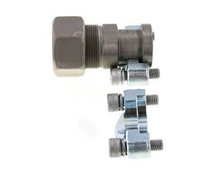 Bride 3/4'' SAE 6000 PSI Acier avec 30S (M42x2) ISO 6162-2