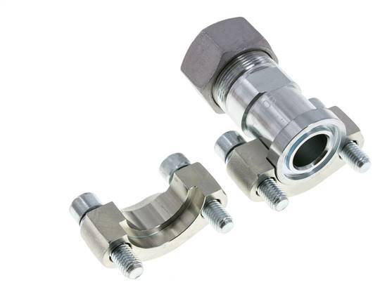 Bride SAE 1'' 6000 PSI Acier avec 30S (M42x2) ISO 6162-2