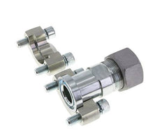 Bride SAE 1'' 6000 PSI Acier avec 30S (M42x2) ISO 6162-2