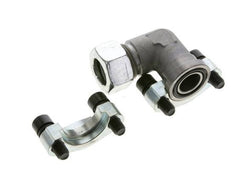 Coude 3/4'' SAE Bride 3000 PSI Acier avec 22L (M30x2) ISO 6162-1