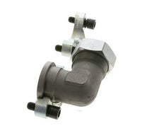 Coude 1-1/2'' Bride SAE 3000 PSI Acier avec 42L (M52x2) ISO 6162-1